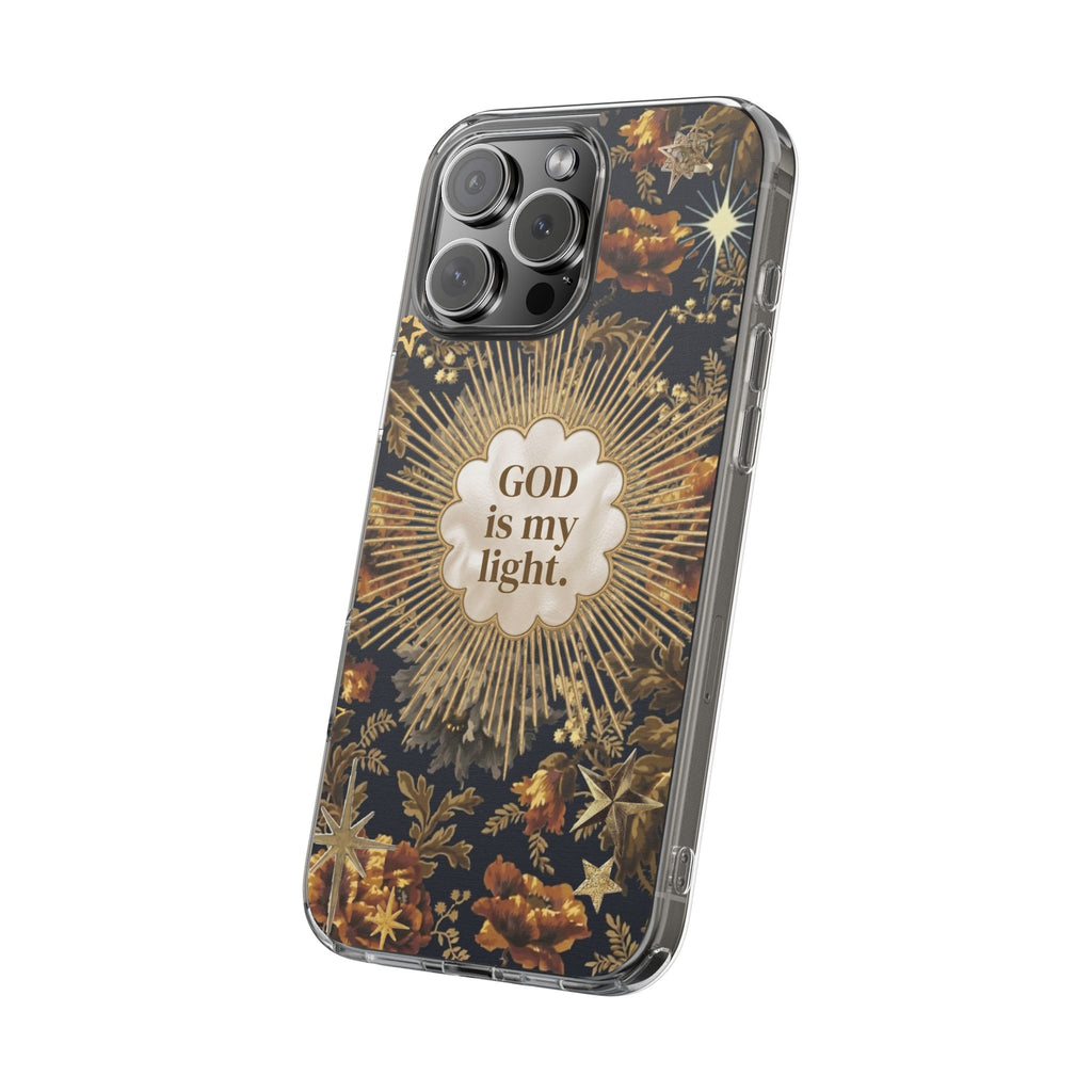 God Is My Light Phone Case