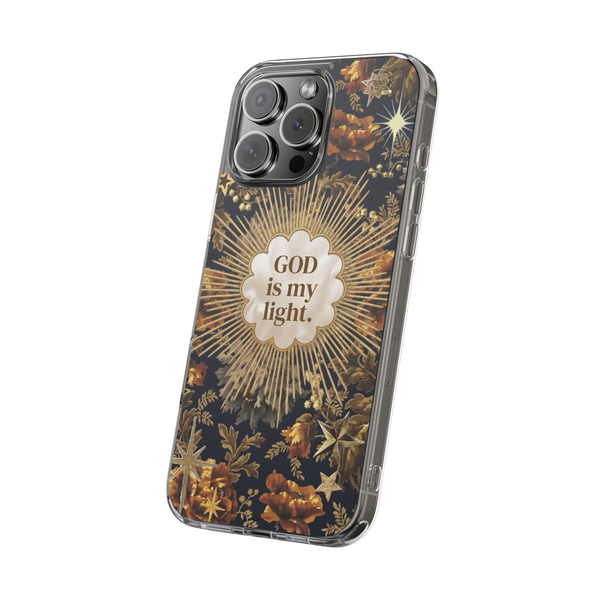 God Is My Light Phone Case