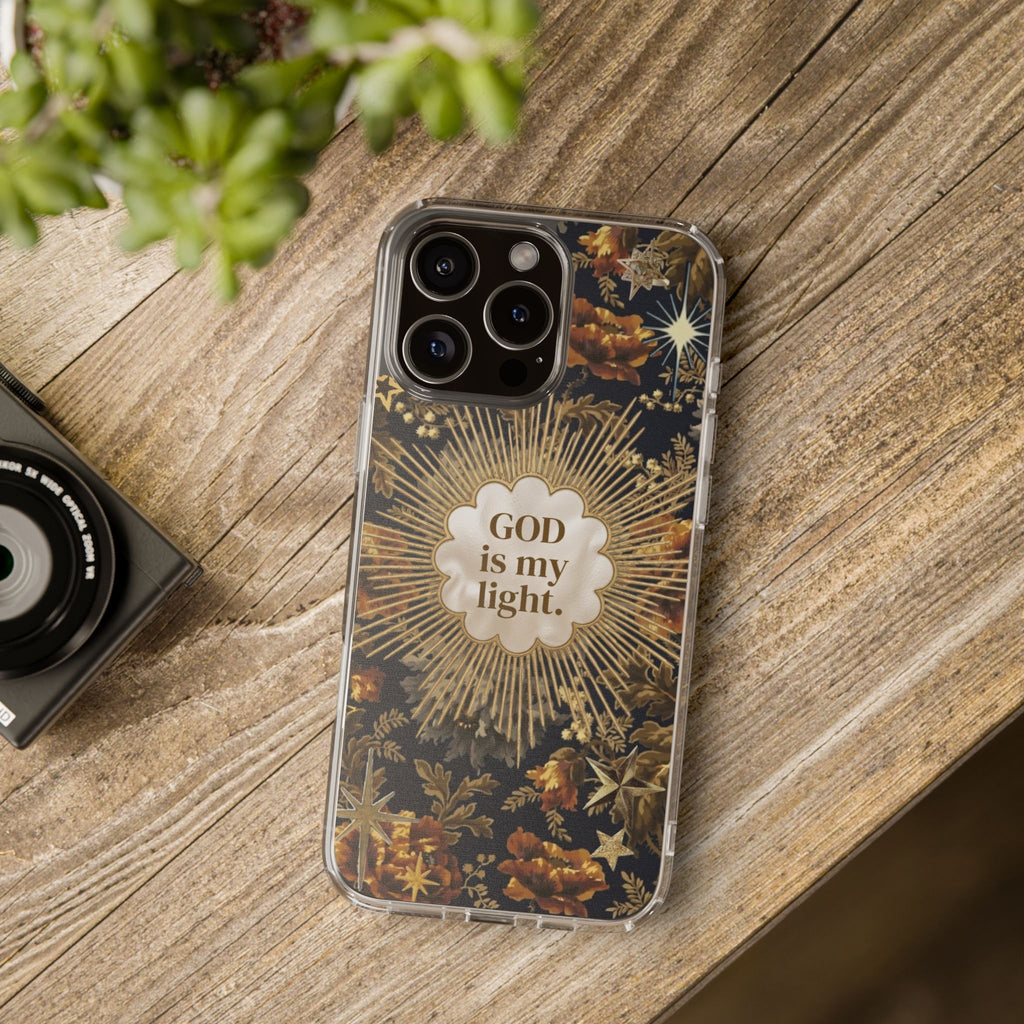 God Is My Light Phone Case