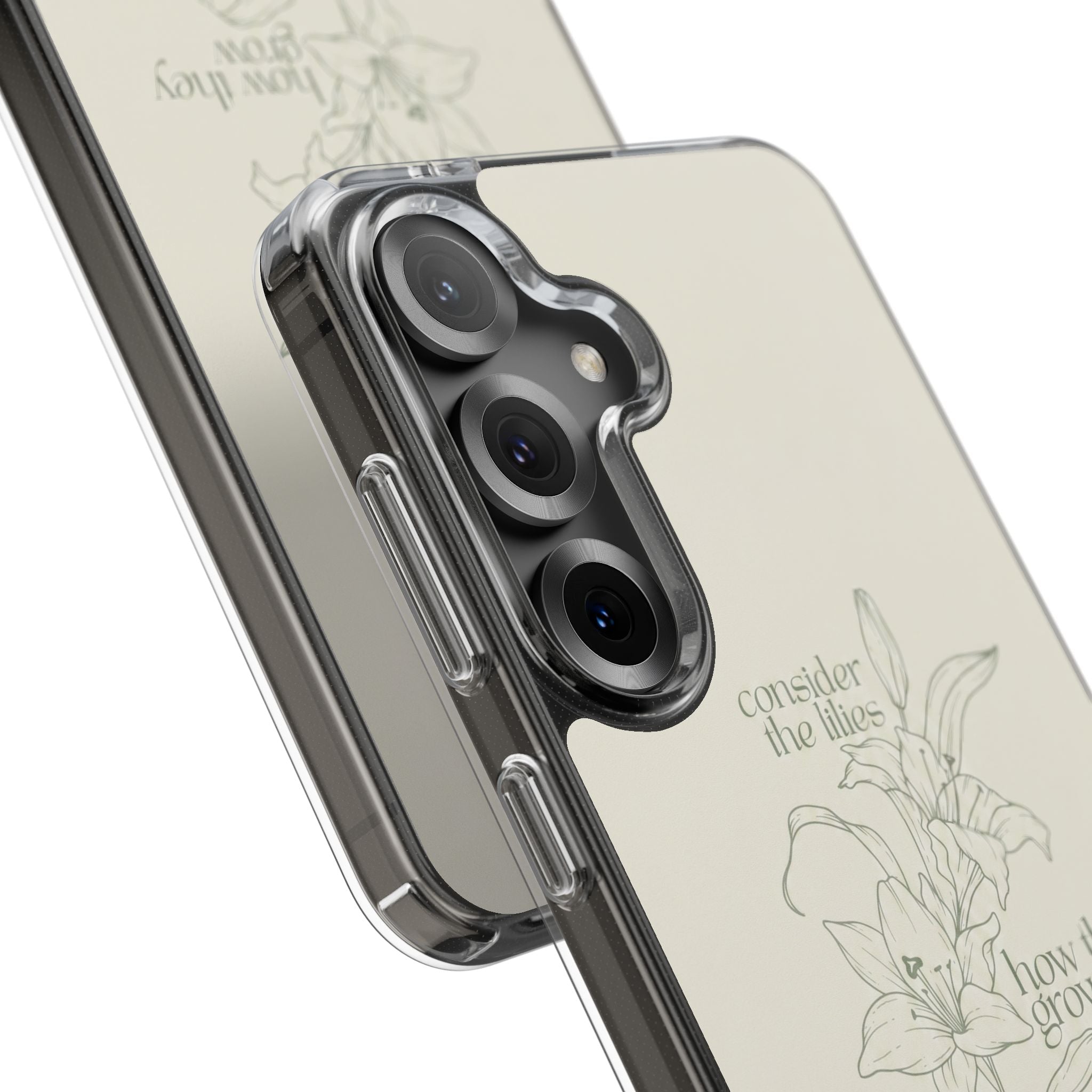 Consider The Lillies Phone Case