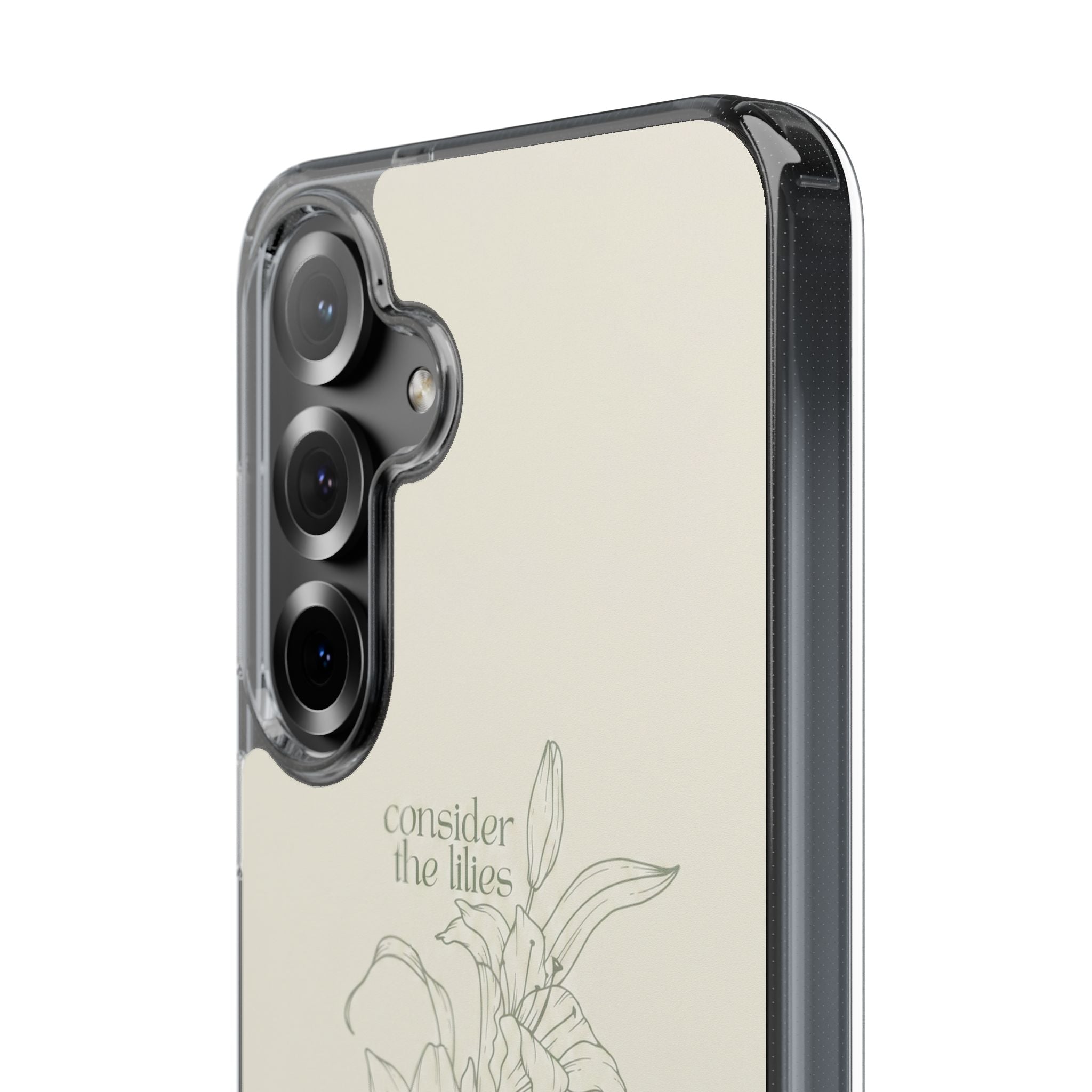 Consider The Lillies Phone Case