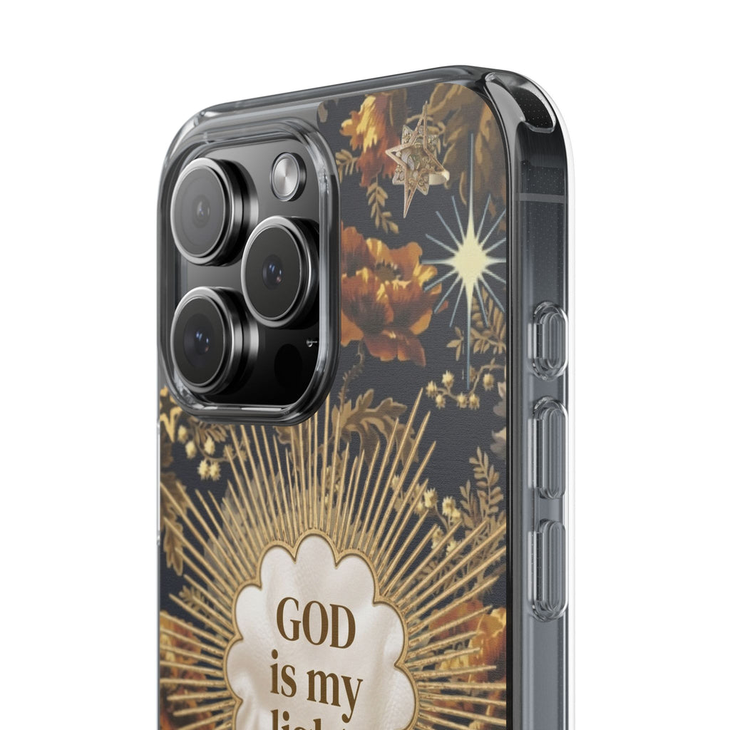 God Is My Light Phone Case