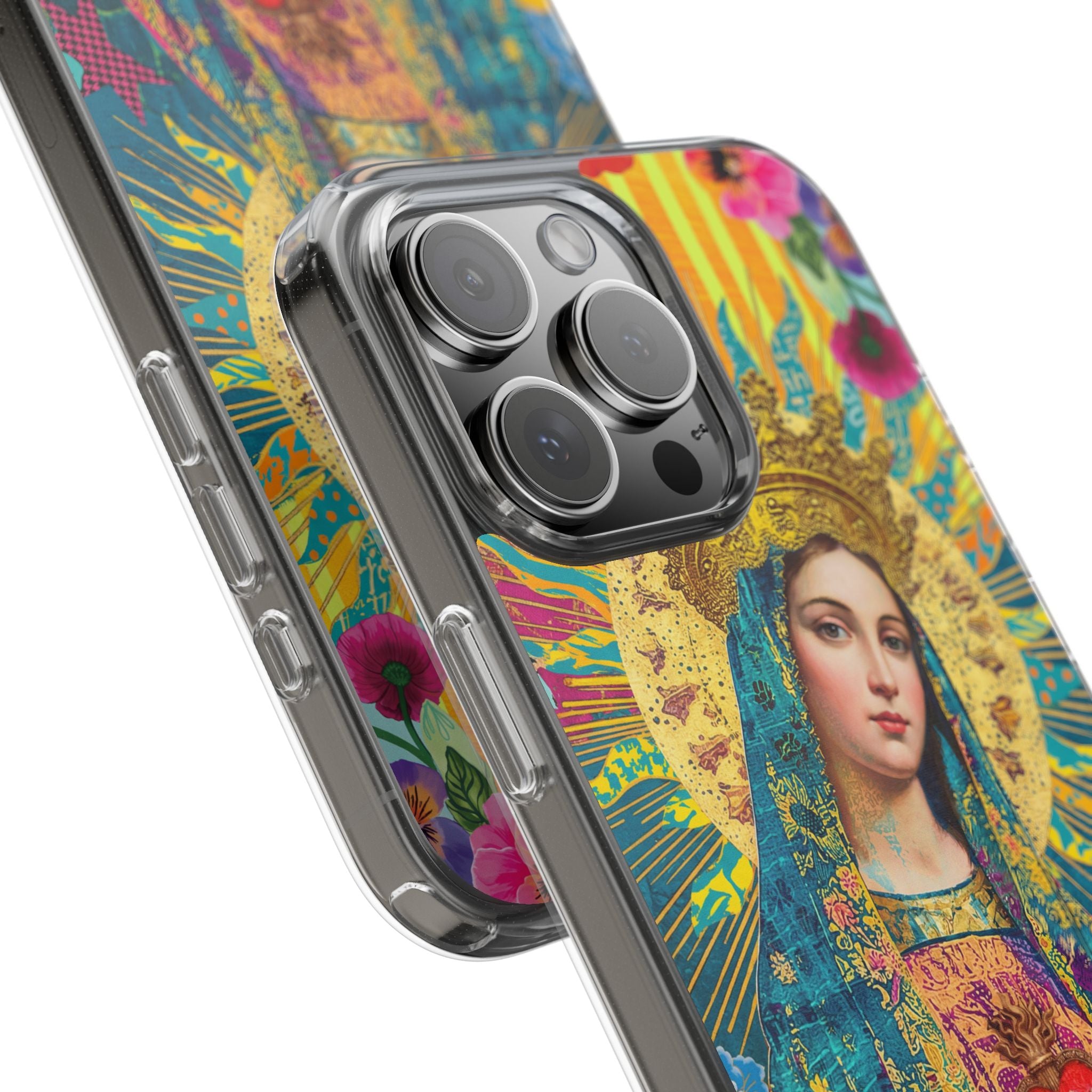 Virgin Mary pop Art Phone Case