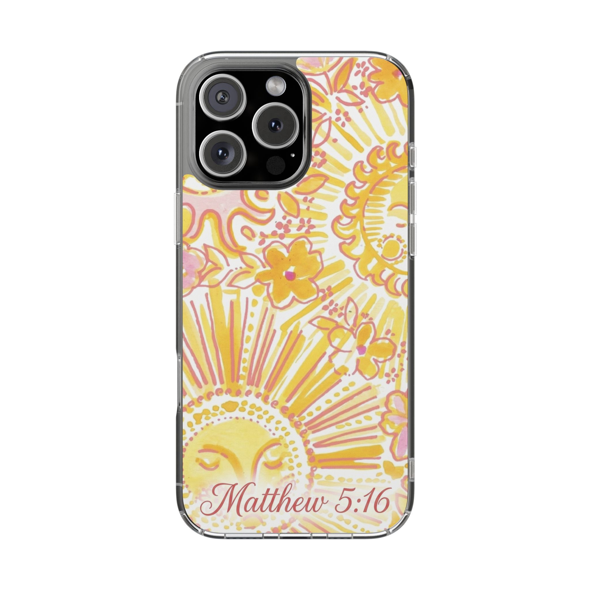 Matthew 5:16 Sunshine Phone Case