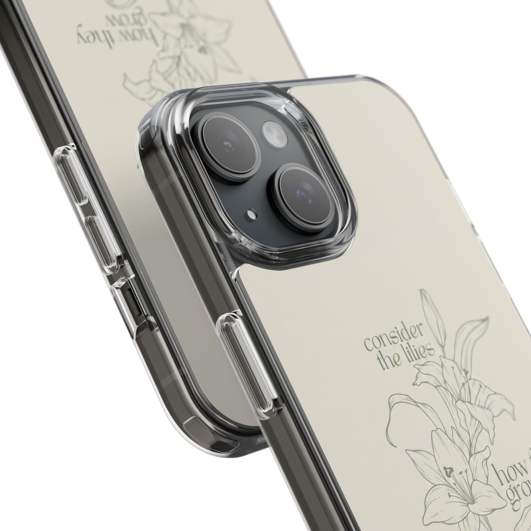 Consider The Lillies Phone Case