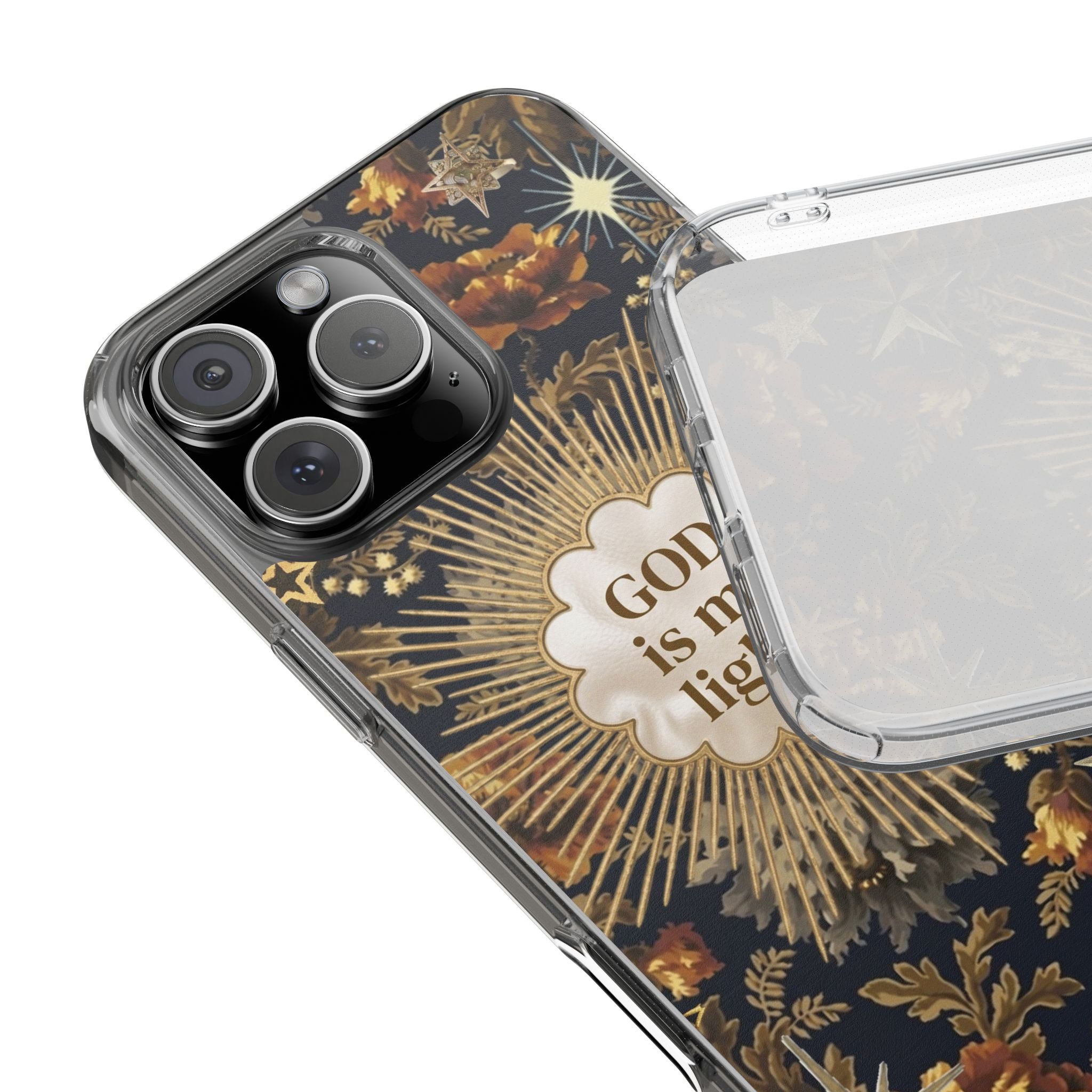 God Is My Light Phone Case