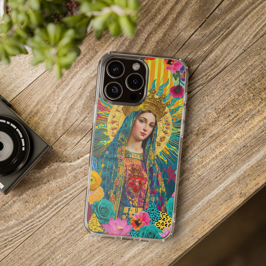 Virgin Mary pop Art Phone Case