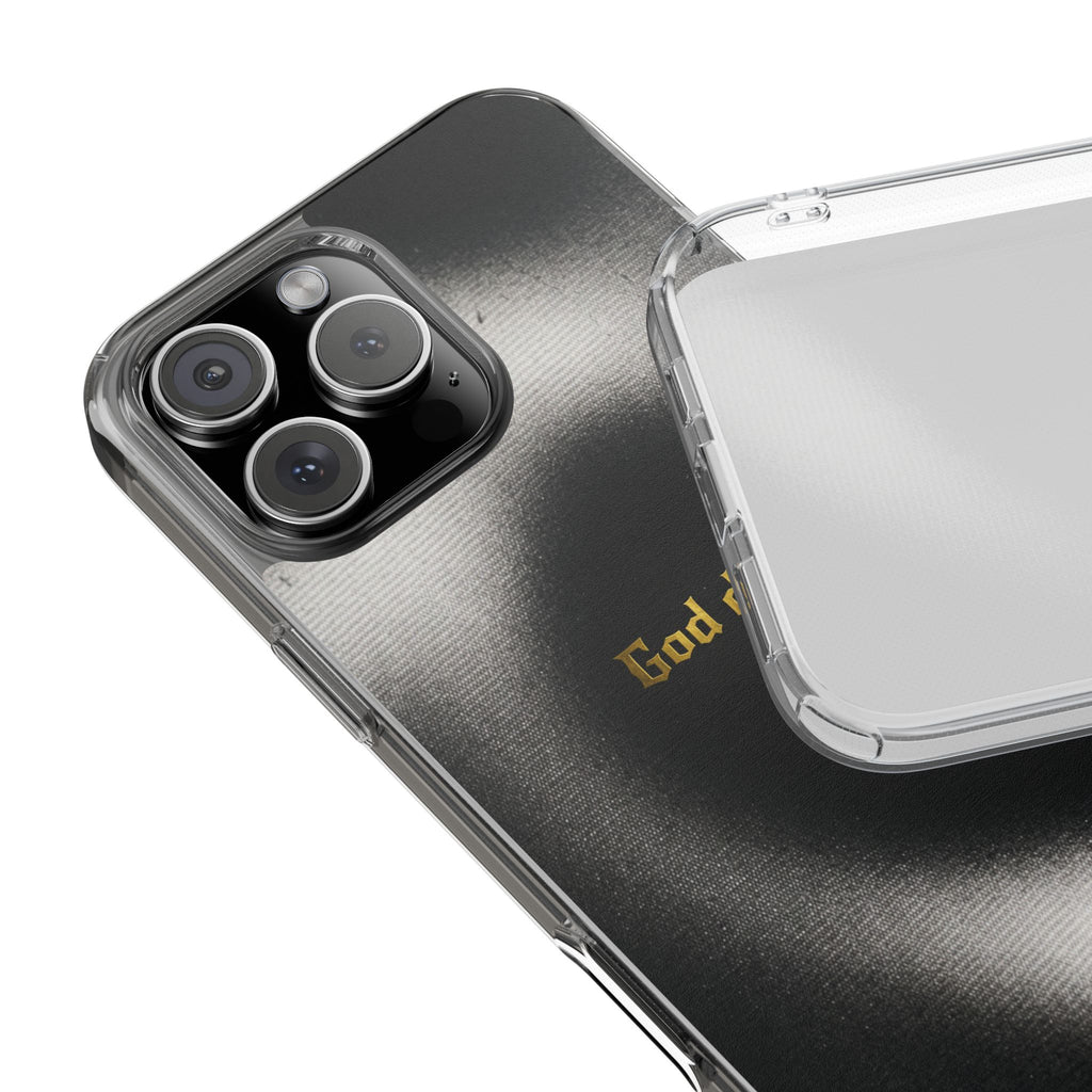 Matte Metallic God Did Phone Case