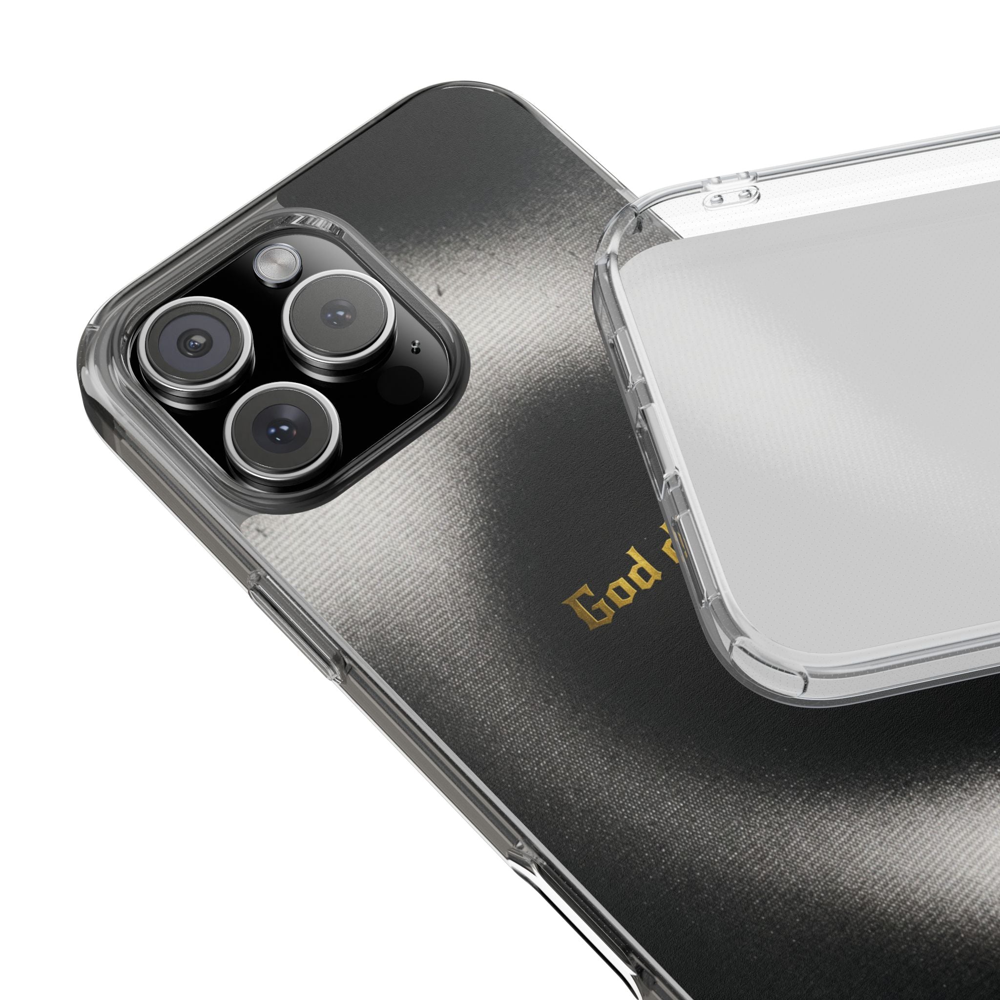 Matte Metallic God Did Phone Case