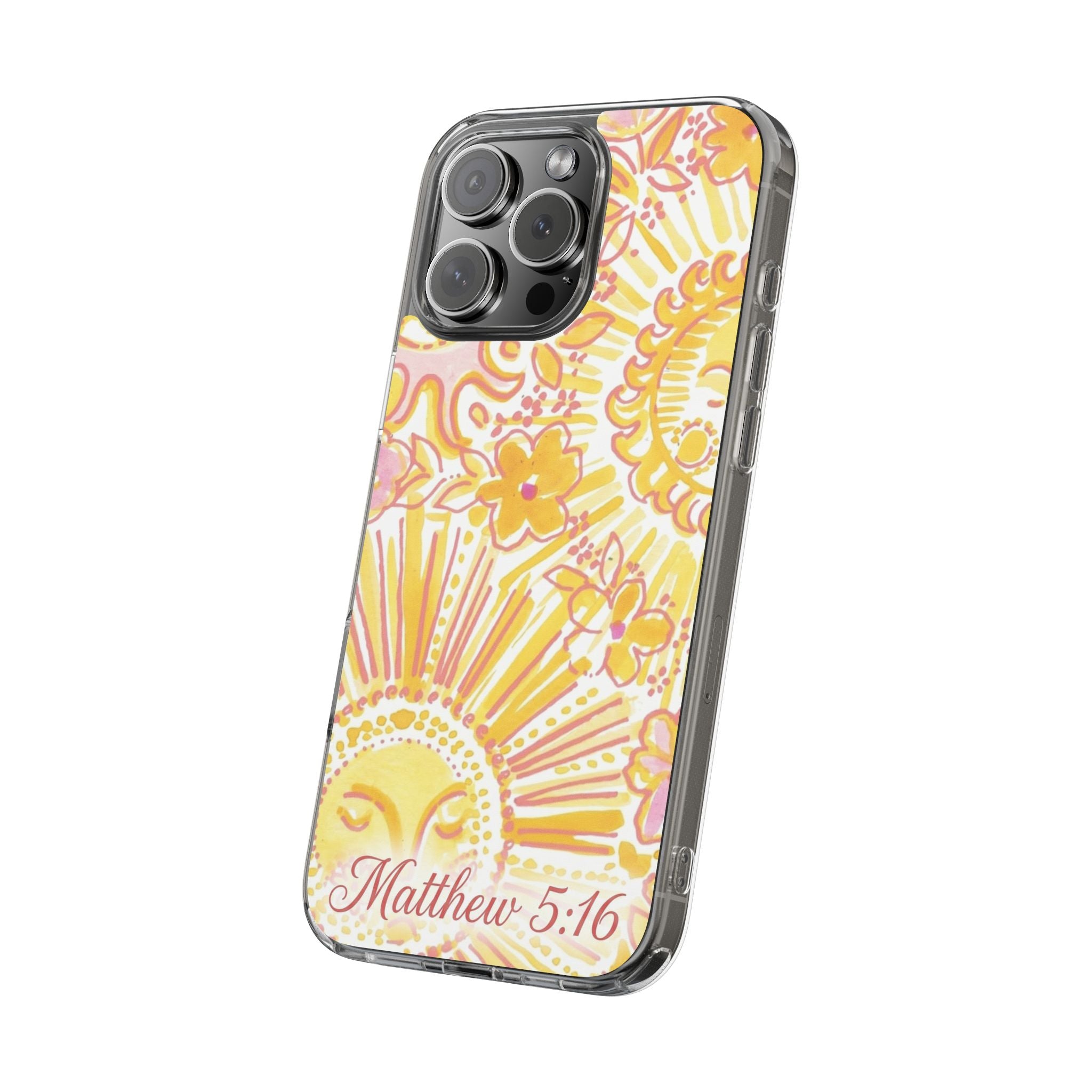 Matthew 5:16 Sunshine Phone Case