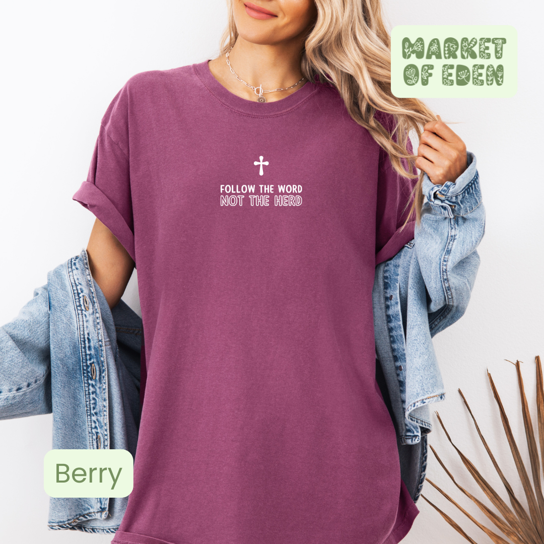 Follow the Word Short Sleeve Tee