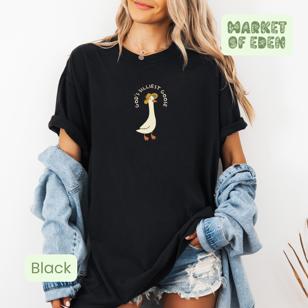 God's Silliest Goose Short Sleeve tee