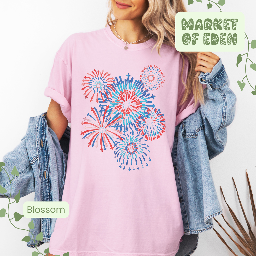 Fireworks Short Sleeve Tee