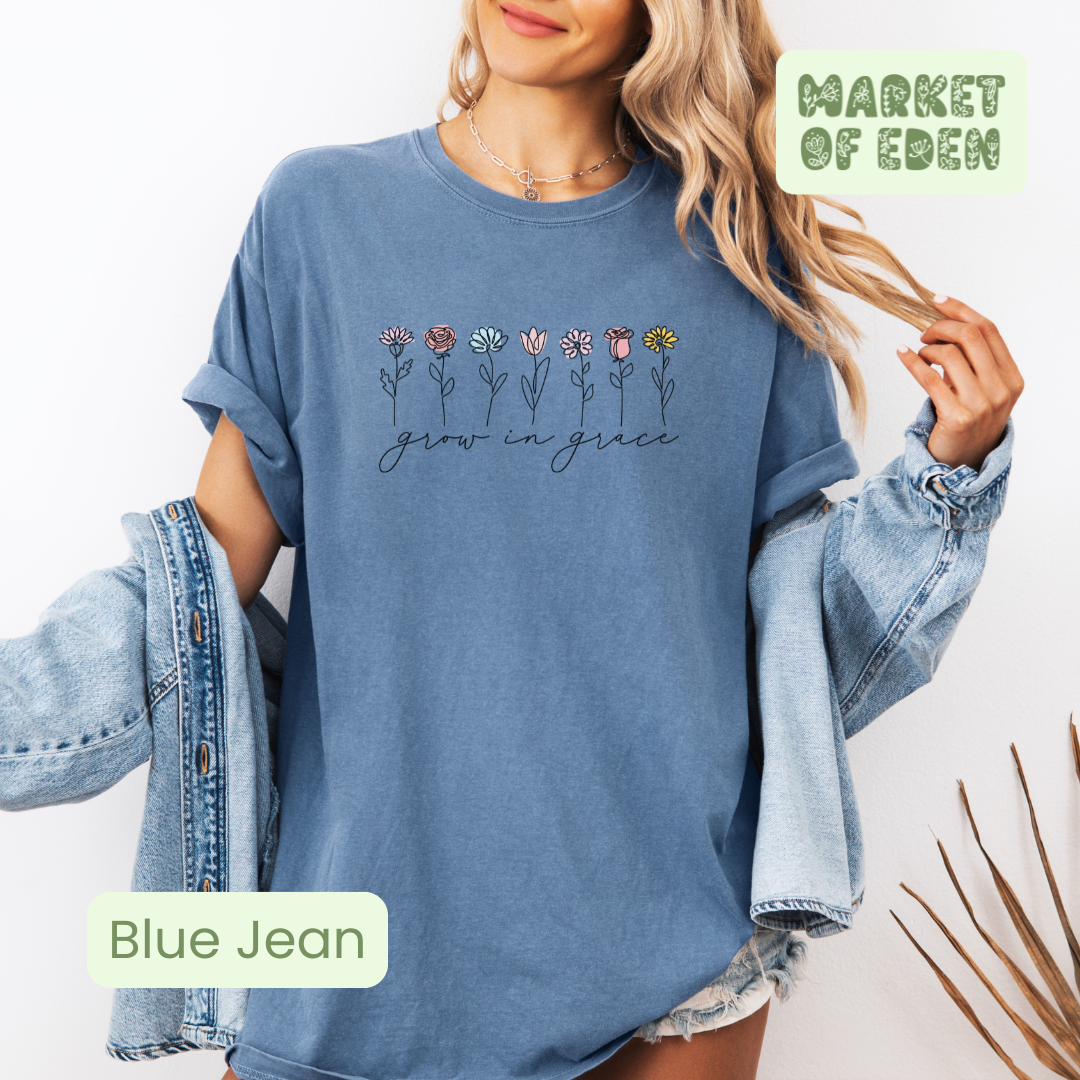 Grow in grace Short Sleeve Tee