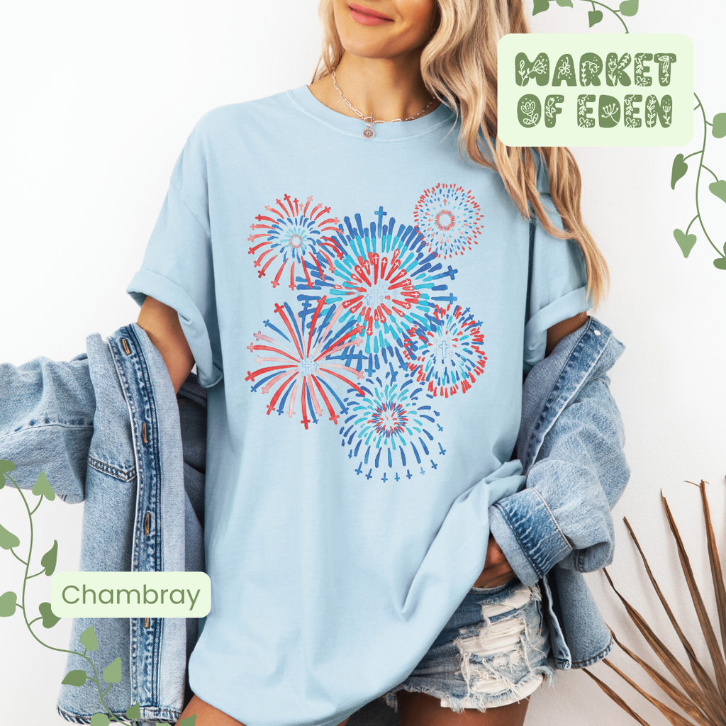 Fireworks Short Sleeve Tee