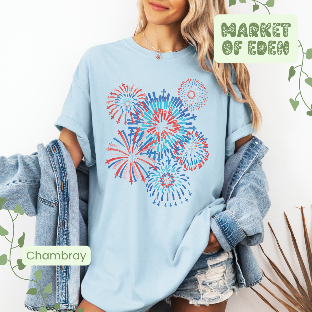 Fireworks Short Sleeve Tee