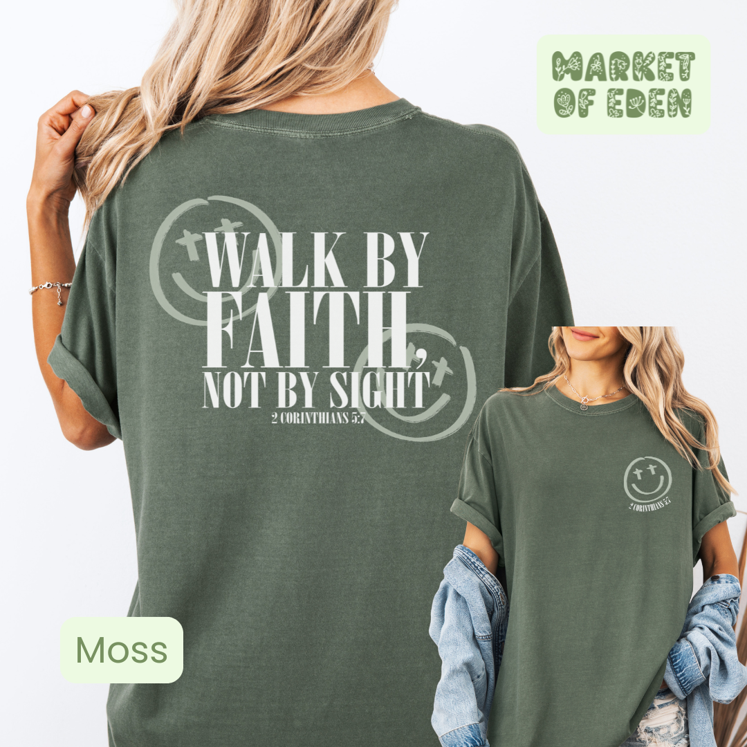 Walk by Faith Short Sleeve Tee