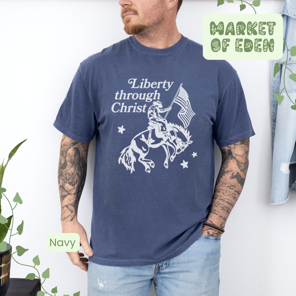 Liberty Through Christ Short Sleeve Tee