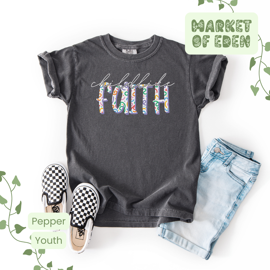 Childlike Faith Youth Tee