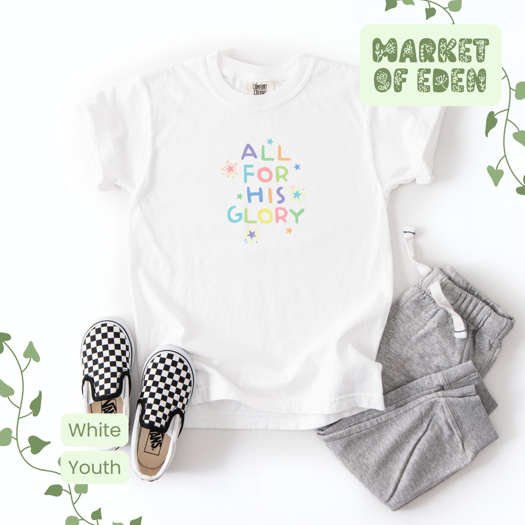 All For His Glory Youth Tee