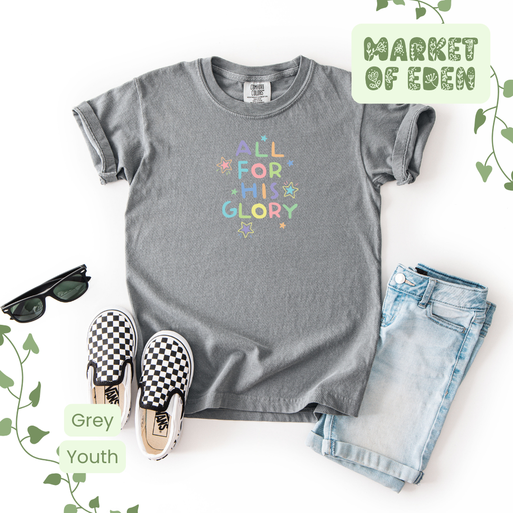 All For His Glory Youth Tee