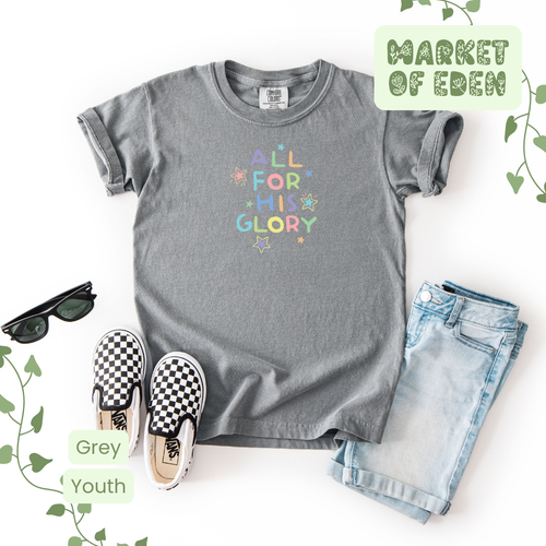 All For His Glory Youth Tee