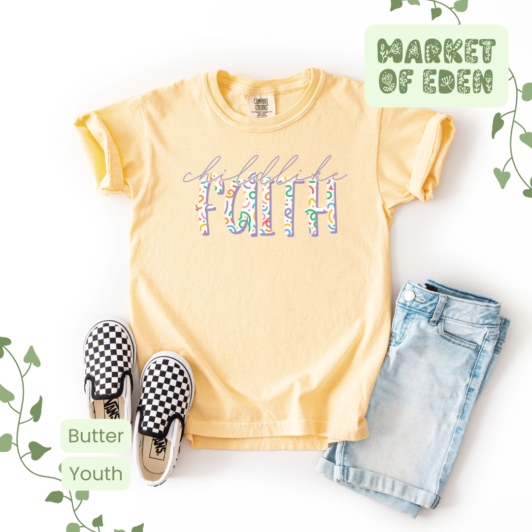 Childlike Faith Youth Tee