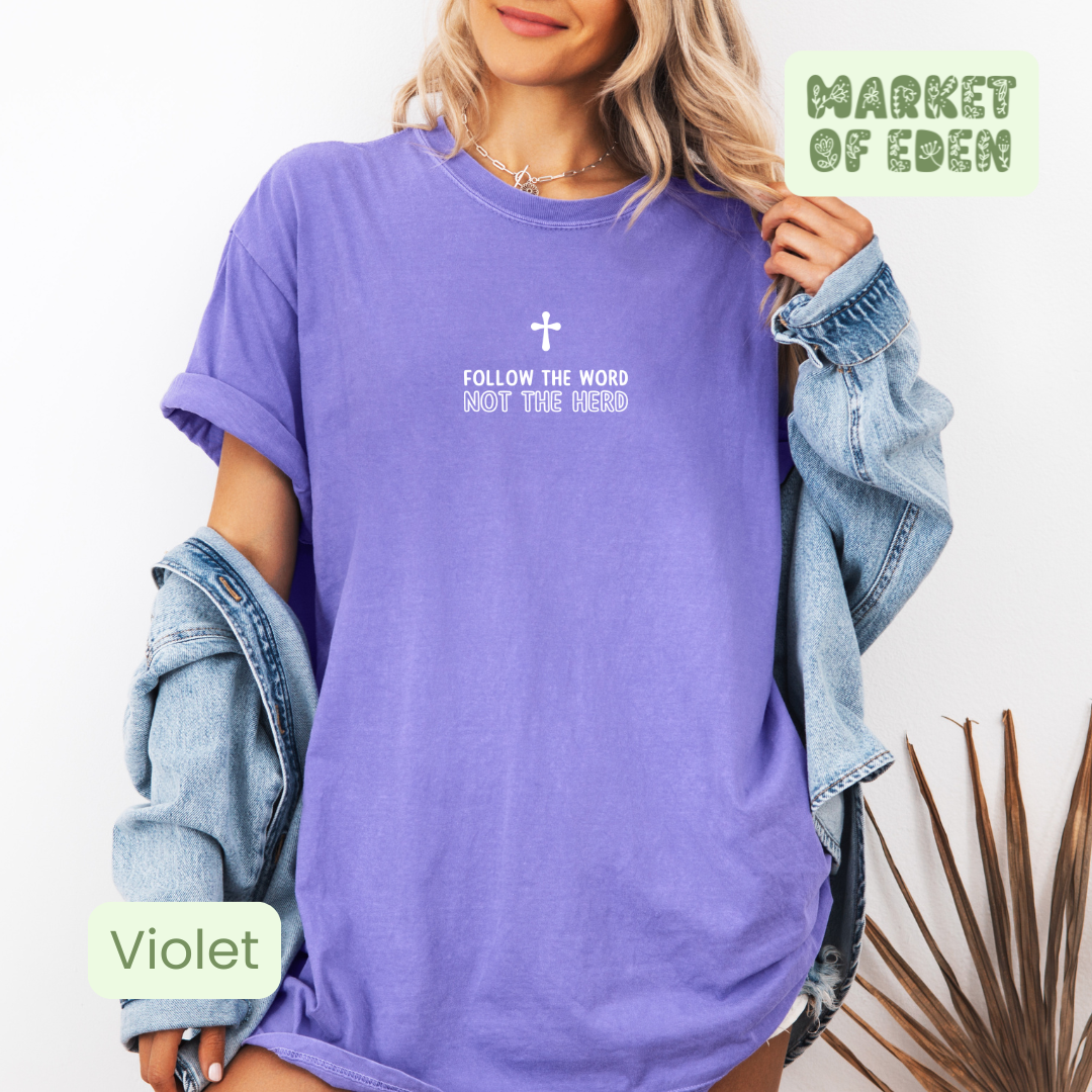 Follow the Word Short Sleeve Tee