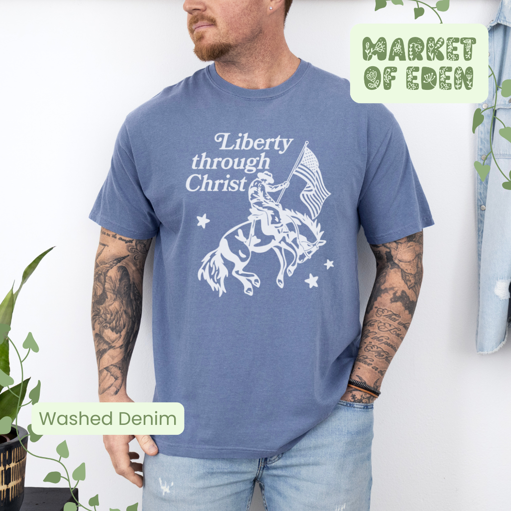 Liberty Through Christ Short Sleeve Tee