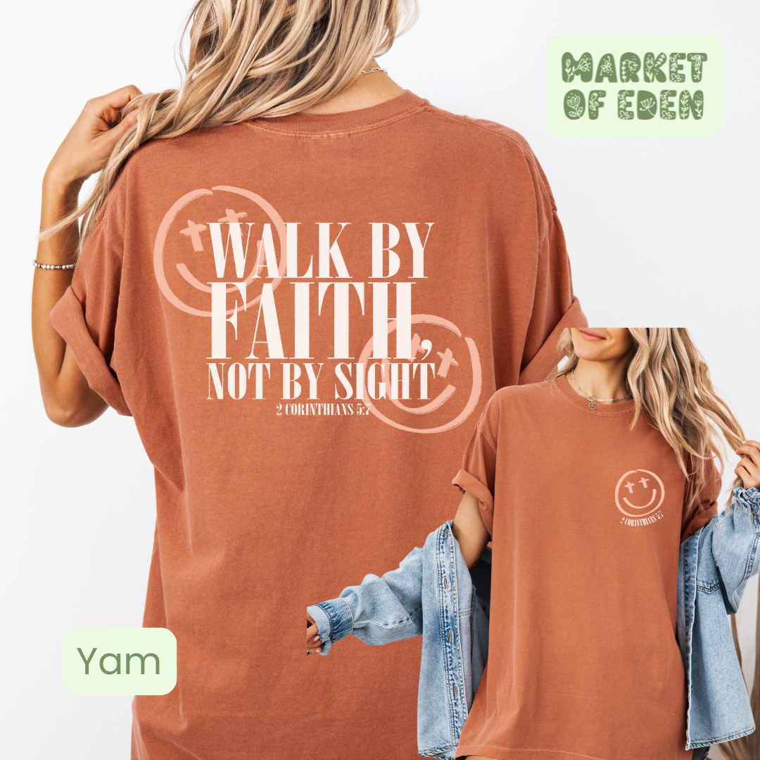 Walk by Faith Short Sleeve Tee