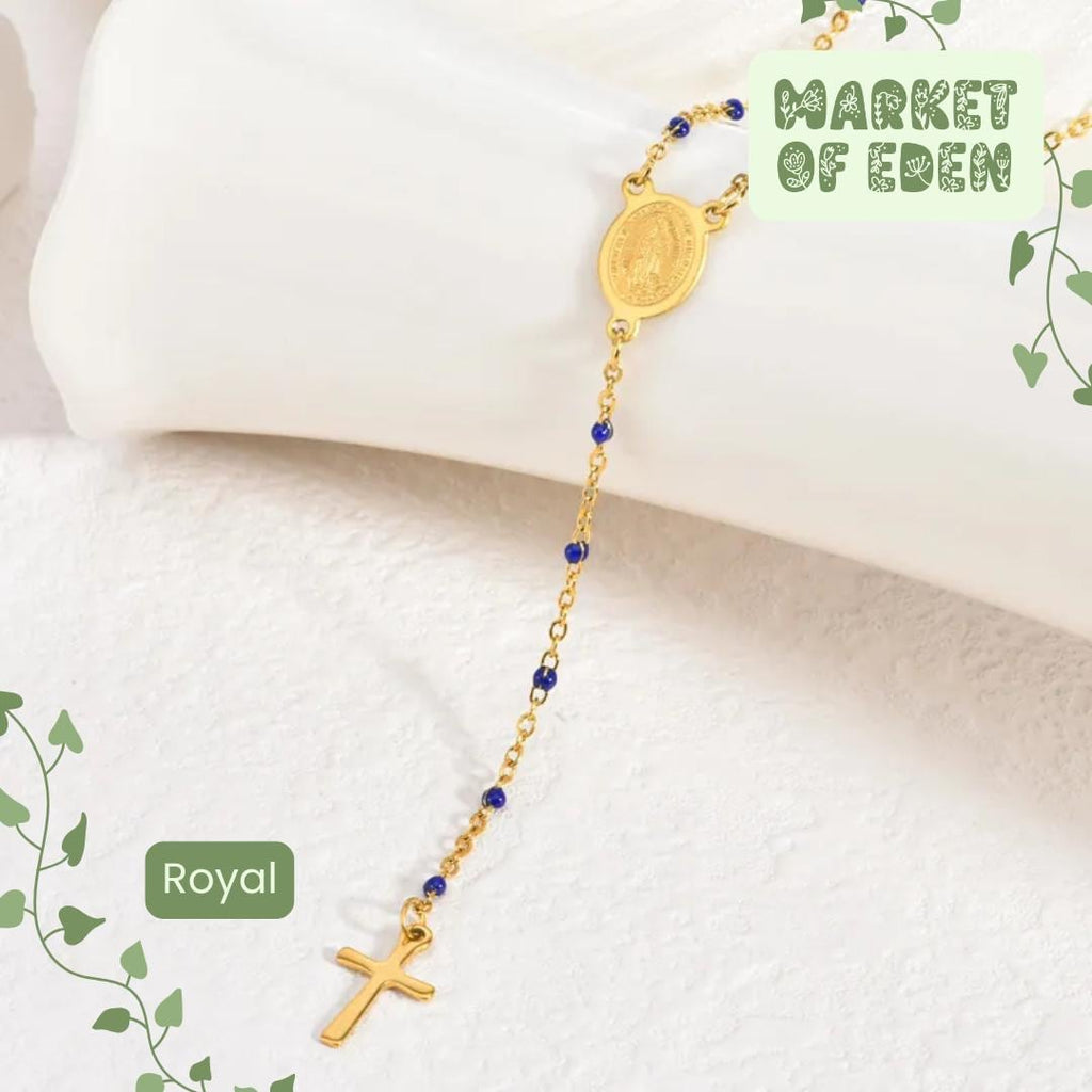 Mini Rosary Necklace